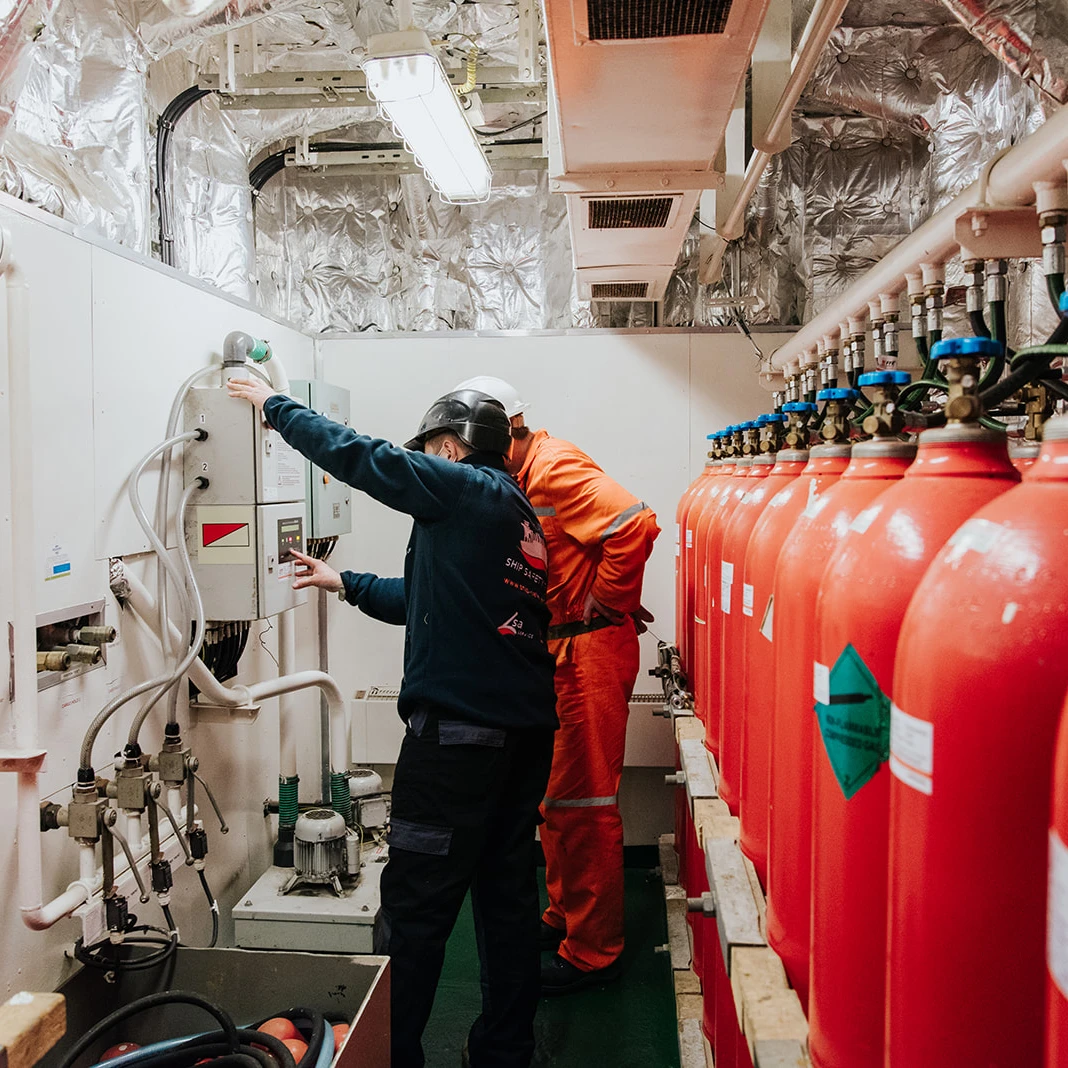 Fixed Fire Extinguishing System & Fire Detection and Alarm System