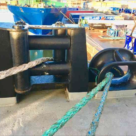 Bollards & Chocks & Mooring Pipes & Rollers & Fairleds